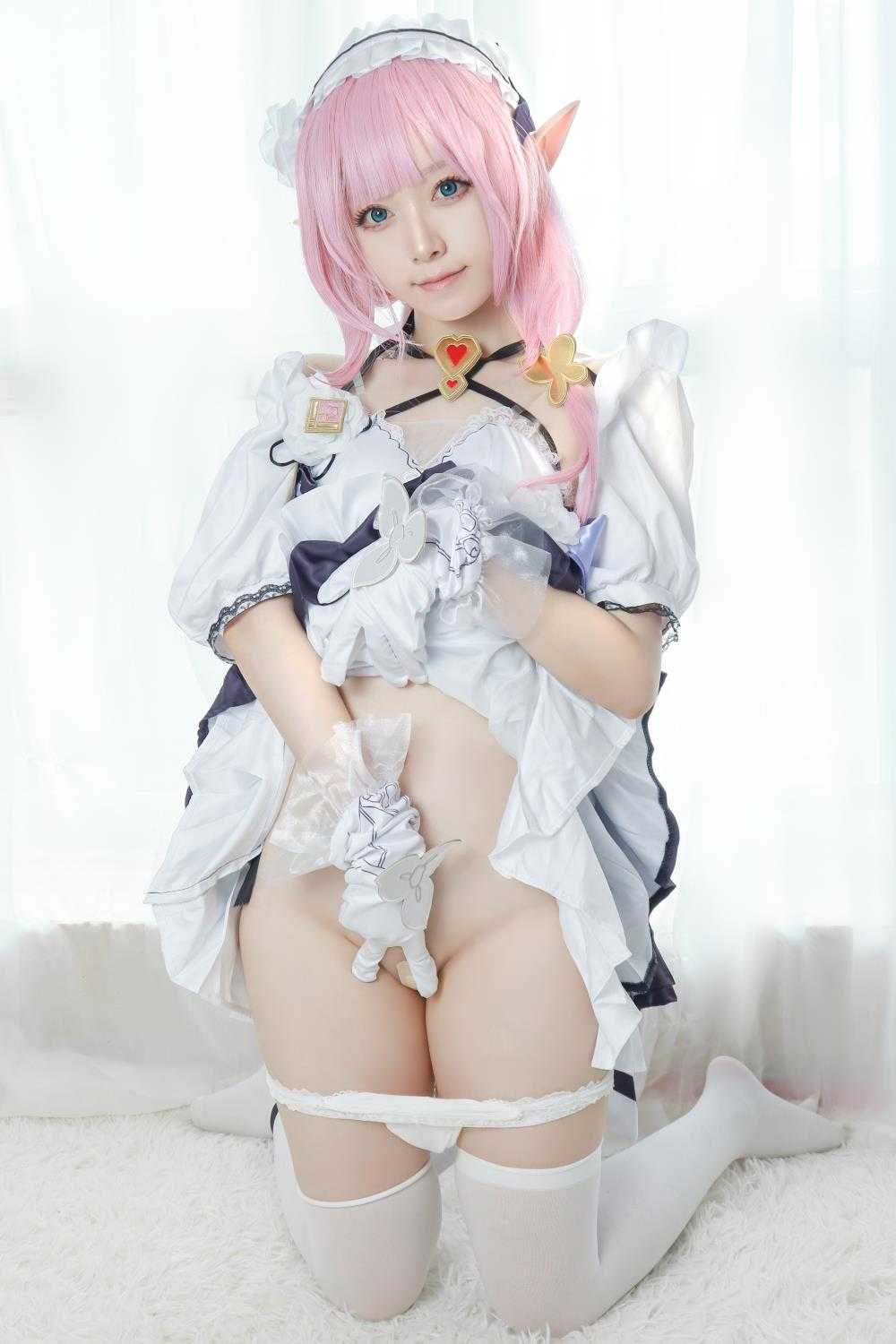 Asagiriai（愛ちゃん）Elysia爱莉希雅cosplay写真[33P/332.76M]（）1